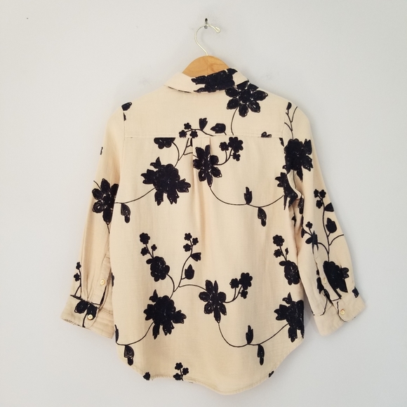Anthropologie Isabella Sinclair Embroidered Shirt - Picture 2 of 10